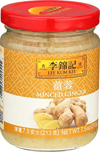 Lee Kum Kee Minced Ginger, 7.5-Ounce Jars (Pack Of 4)