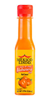 Mexico Lindo Red Habanero Hot Sauce | Real Red Habanero Chili Pepper | 78,200 Scoville Level | Enjoy With Mexican Food, Seafood & Pasta | 5 Fl Oz Bottle (Pack Of 1)