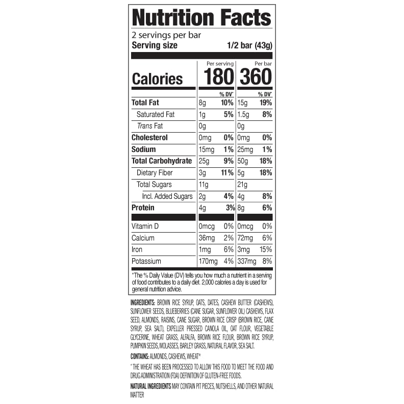 PROBAR - MEAL Bar, Superberry & Greens, Non-GMO, Gluten-Free, Healthy, Plant-Based, Whole-Food Ingredients, Natural Energy (12 C