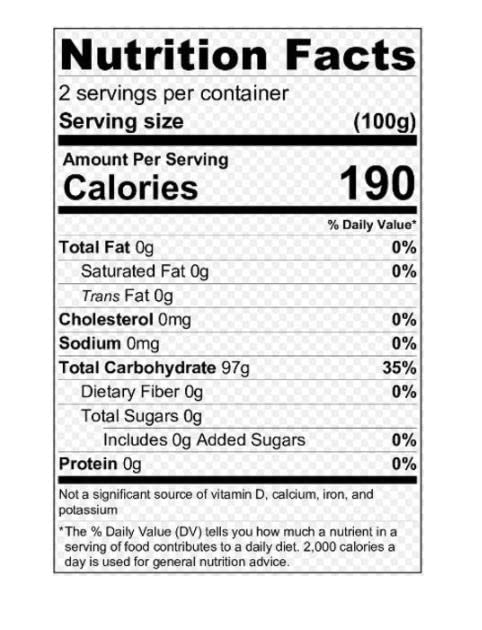 Fancy Sweets Precooked Isomalt Clear Cubes, 7oz, Ideal for Baking and Decorating