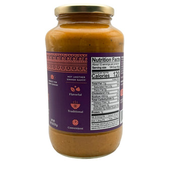 Hearth&Thyme Traditional Indian Curry Korma Braising Sauce 22.5 Oz Made With Fragrant Spices And Fresh Garlic And Ginger. Not An