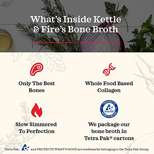 Kettle & Fire Tom Yum Chicken Bone Broth, 16.9 Oz