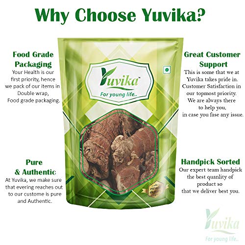 Yuvika Kulanjan - Kulinjan - Paan Jadd - Alpinia Galanga Wild - Siamese Ginger - Thai Ginger (100 Grams)