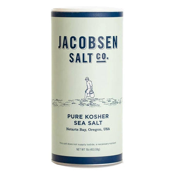 Jacobsen Salt - Chef Jar - Flake Finishing Salt - 17.6 Oz