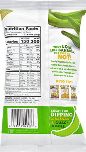 Goya Foods Plantain Chips, Original, 2 Ounce (Pack Of 20)