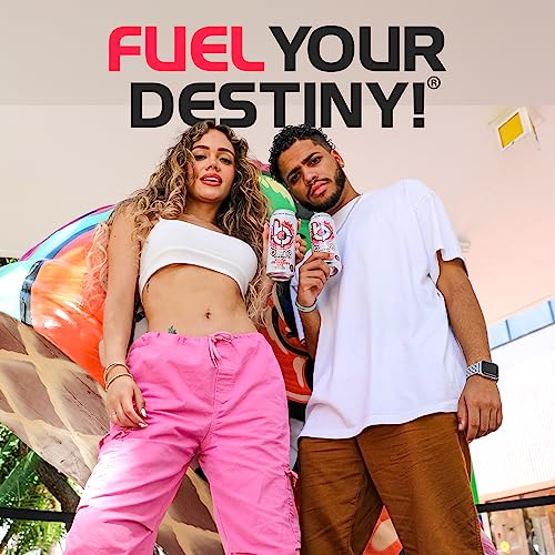 Bang Energy Delish Strawberry Kiss, Sugar-Free Energy Drink, 16 Fl Oz (Pack of 12)