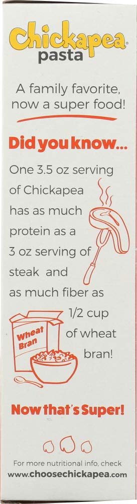 Chickapea Pasta - Pasta - Shells - Case of 6 - 8 oz.(D0102HXX3NW.)