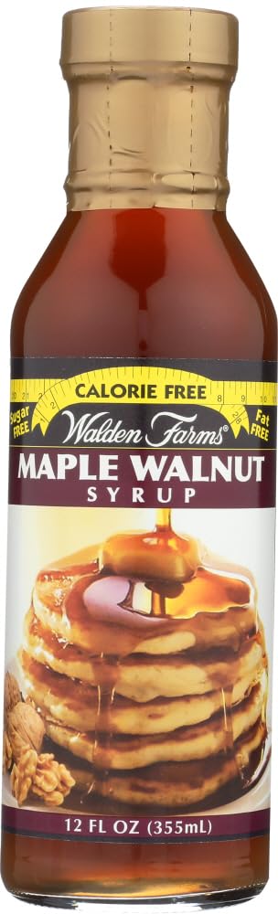 Walden Farms Maple Walnut Syrup 6 Pack With Scoop