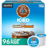 The Original Donut Shop Iced Duos Cookies + Caramel Coffee, Keurig Single Serve K-Cup Pods, 24 Count