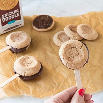 CYBELES FREE TO EAT Gluten-Free Vegan Cookies - Soft-Baked Snack, 6 oz, Light Brown, Pack of 1, Snickerdoodle Flavor