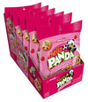 Meiji Hello Panda Cookies, Strawberry Crme Filled - 2.2 oz, Pack of 6 - Bite Sized Cookies with Fun Panda Sports