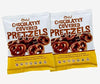 Vegan, Gluten Free Chocolatey Covered Pretzels (2 Pack) | Dairy Free, Peanut Free, Nut Free, Soy Free, All Natural, Sesame Free