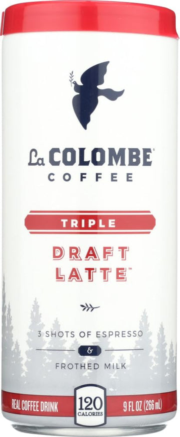 La Colombe Coffee Roasters Draft Latte Triple (Pack Of 8)