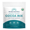 Mindful Nutrition Organic Skinny Hot Cocoa Mix - 40 Servings - Sugar Free Hot Chocolate Mix Gluten Free Dark Chocolate High Flav