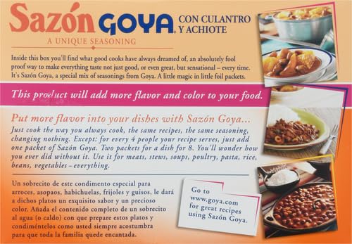 Goya Foods Saz n Seasoning with Coriander & Annatto, 6.33 Ounce (Pack of 1)