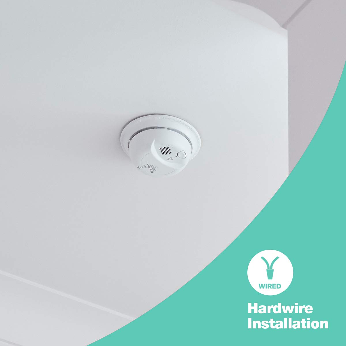 First Alert Brk Sc9120Ff Hardwired Smoke And Carbon Monoxide (Co) Detector With Battery Backup, 1 Pack , White