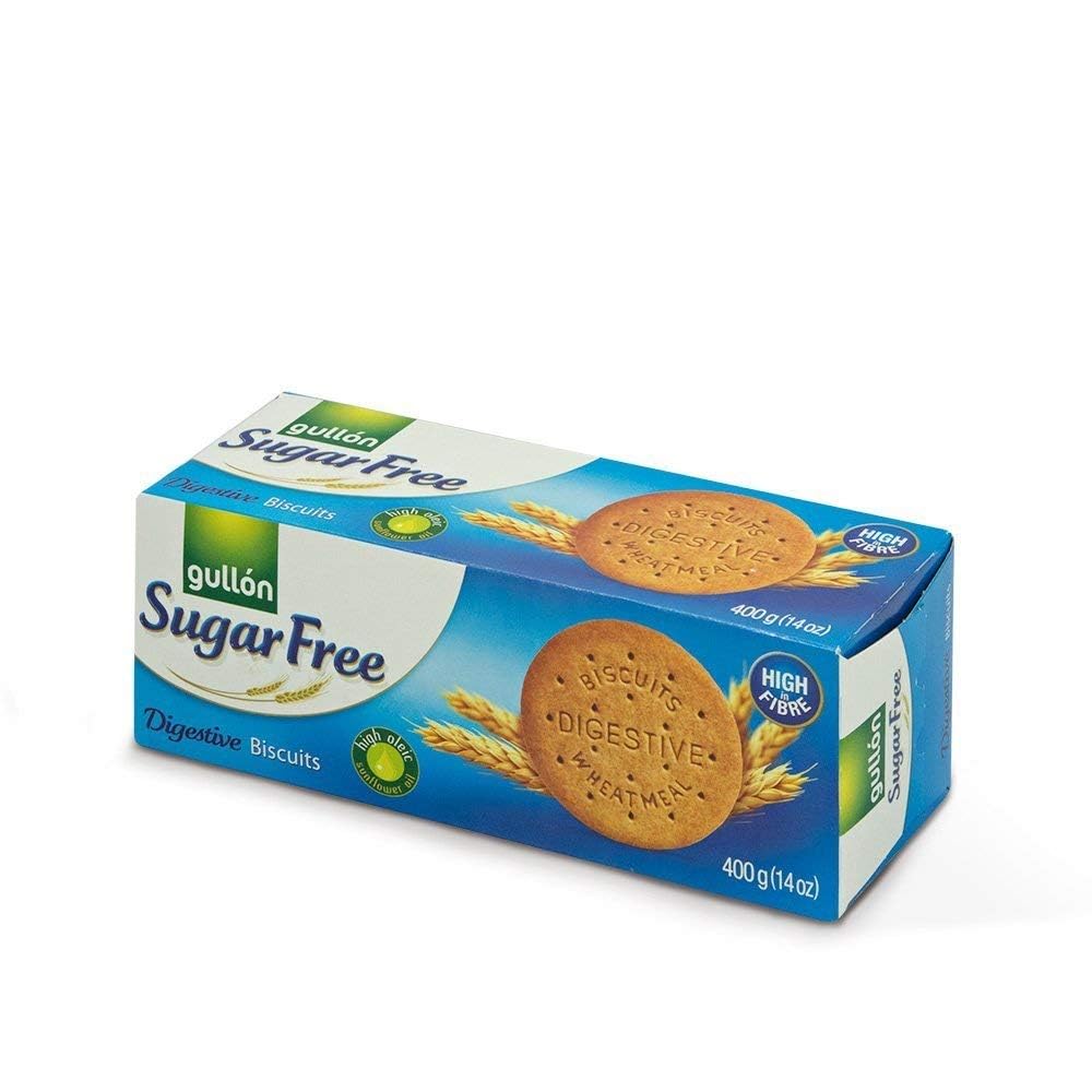 Gullon Sugar Free Digestive Cookie 400G (Pack Of 4)
