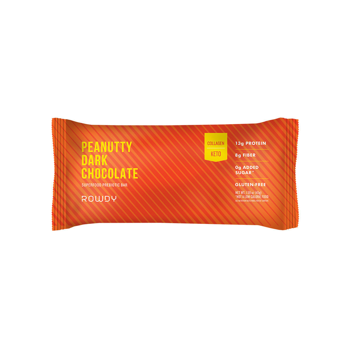 Rowdy Pnuty Dk Choc Bar ( 12 X 1.59 Oz )