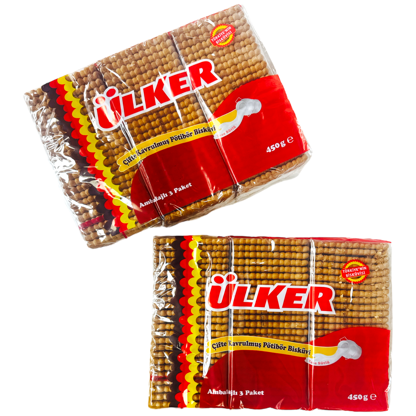 Ulker Double Roasted Turkish Tea Biscuits 450g - Flaky, Crispy, Perfect with Tea