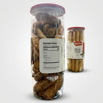 Paradise Finger Crackers Sesame 12.3 oz - Crispy Lebanese Snack