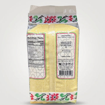 YAFA Semolina Fine 2 lbs - Premium Palestinian Wheat Semolina