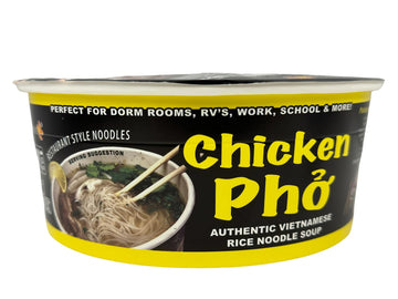 Instant Chicken Pho Pack Of 4 / Authentic Vietnamese Soup/Pholicious Brand - New