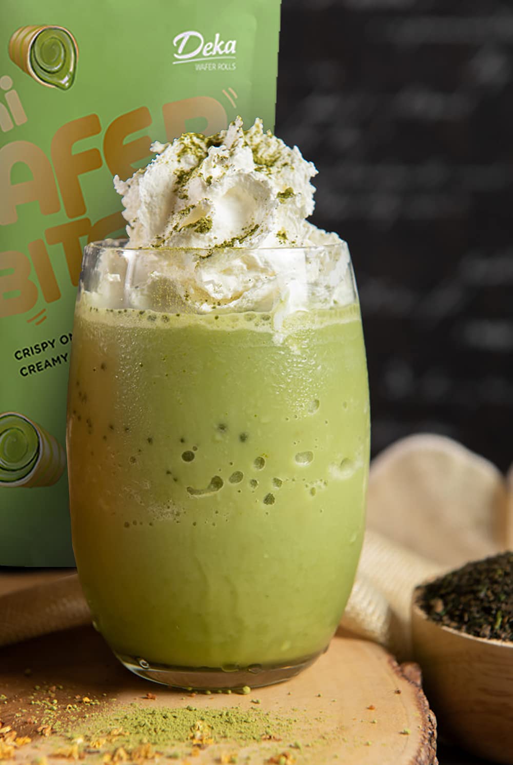 Deka Mini Wafer Bites (Matcha, Pack Of 1)