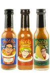Keiths Hot Sauce Trio by Heatonist: Chicken, Burger & Taco, Made with Natural Ingredients, Combination of Spice & Tangy Mild Fl