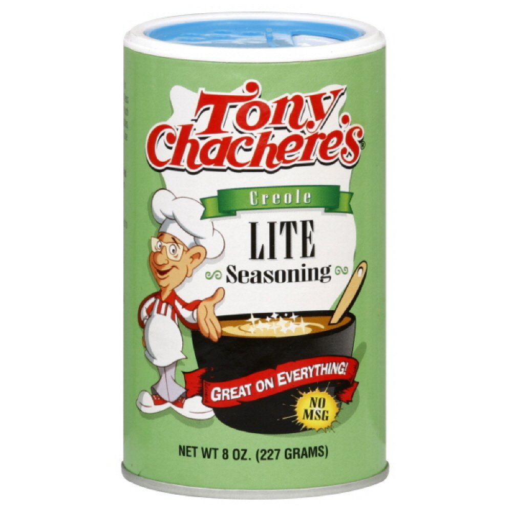 Tony Chacheres Seas Lite Salt, 8-Ounce (Pack of 6)