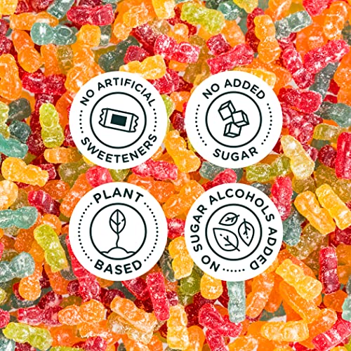 SmartSweets Sour Blast Buddies, Candy With Low Sugar 3g, Low Calorie 100, Net Carb 12, Plant Based, Gluten Free, No Artifical Co