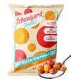 Schoolyard Snacks Fruity Keto Cereal - High Protein & Gluten Free Breakfast - 12g Protein, 1g Net Carbs - Low Calorie, Grain Fre
