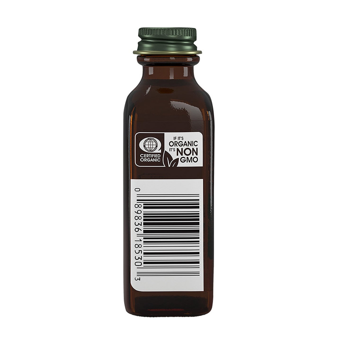 Simply Organic Peppermint Flavor, 2 Ounce Glass Jar, Non-Alcoholic, Great For Baking, Coffee And More