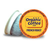 The Organic Coffee Co. Compostable Coffee Pods - French Roast (36 Ct) K Cup Compatible Including Keurig 2.0, Dark Roast, Usda Or