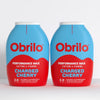 Obrilo Performance Energy Dye Free Water Enhancer with L-Theanine, Taurine & Ginseng, 2 Fl Oz (Pack of 2), Cherry Charge