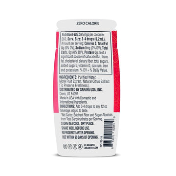 Lakanto Liquid Monk Fruit Extract Drops - Zero Calorie, Zero Sugar, Keto Drink Sweetener, Sugar Substitute, On The Go, Tea, Coff