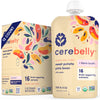 Cerebelly Organic Baby Food Pouches - 6+ Months Organic Chicken Bone Broth Pouches | Protein, Healthy Fats, Non-Gmo | Toddler Po