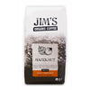 Jims Organic Coffee - Hazelnut, All Natural Flavored Blend - Light Roast, Ground Coffee, 12 Oz Bag