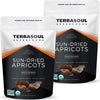 Terrasoul Superfoods Organic Apricots, 4 Lbs (2 Pack) - Sun-dried | Unsulphured | Fiber
