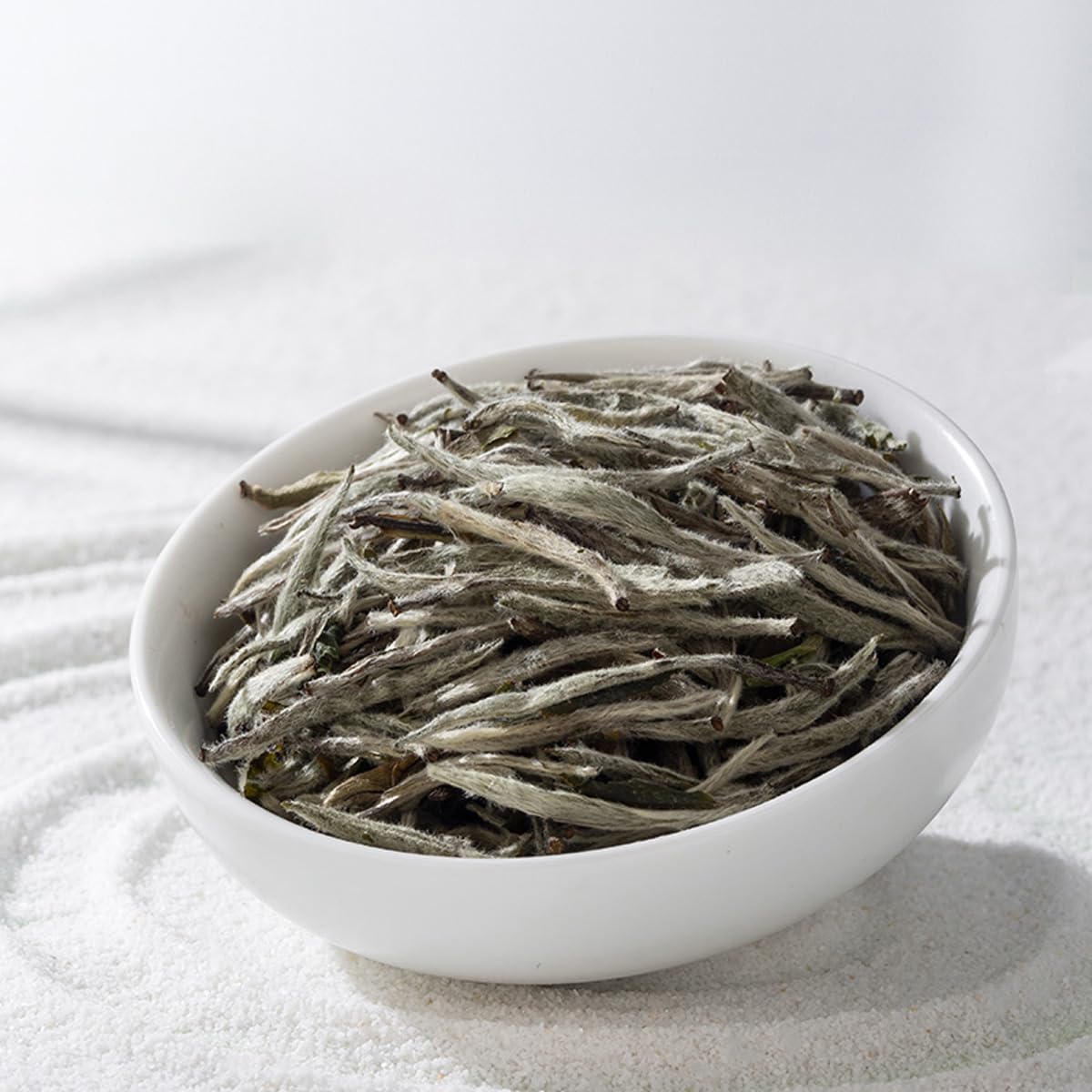 BAMA TEA Premium Silver Needle White Tea Loose Leaf 50g - Bai Hao Yin Zhen - 1.76oz