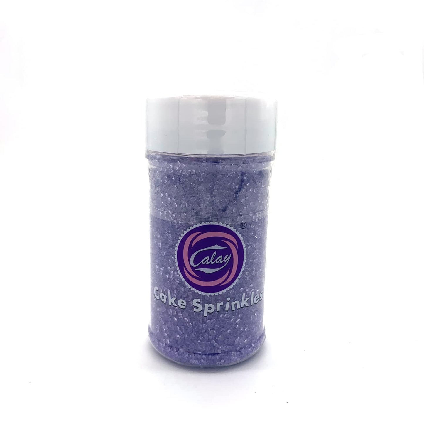 Edible Purple Sanding Sugar Sprinkles Cupcake Cake Toppers, Celebrations Candy Pearls Shaker Jar Wedding Party Cake Dessert Food