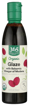 365 by Whole Foods Market, Organic Balsamic Glaze, 8.45 Fl Oz