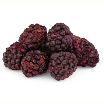 Freeze Dried Whole Blackberries 5 Oz, 100% Natural Fruit, Great for Healthy Snacks, Smoothies or Trail Mix, NO Added Sugar or Pr