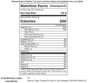 Smart Balance All Natural Rich Roast Chunky Peanut Butter 16 Oz (Pack Of 12)