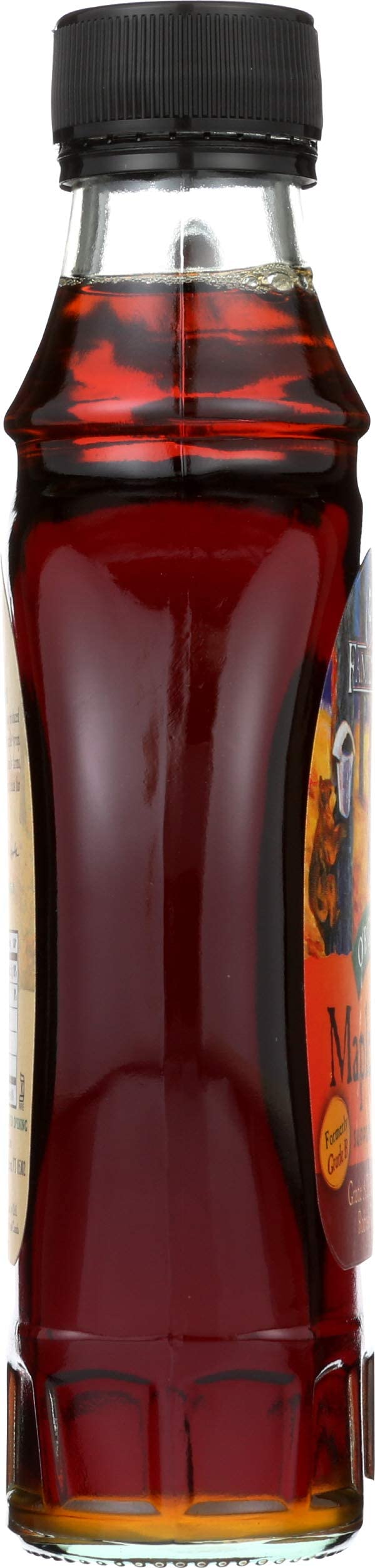 Coombs Family Farms Organic Maple Syrup Grade B, Dark Color, 8 Fl Oz