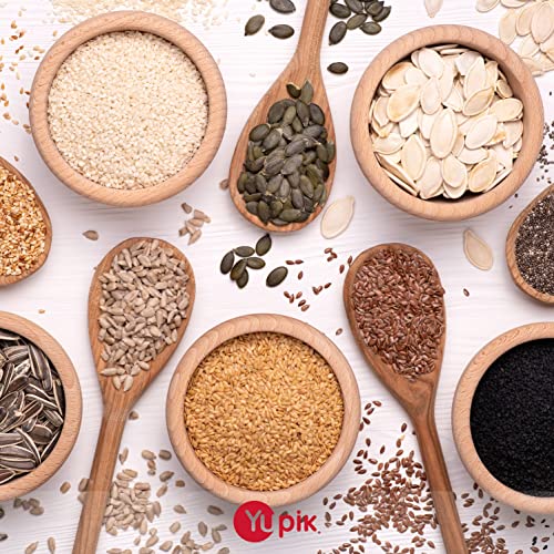 Yupik Organic Tri-Color Quinoa, 2.2 Lb, Pack Of 6, Non-Gmo, Gluten-Free, Kosher, Raw Seeds, Mix Of White, Red & Black Quinoa, Un