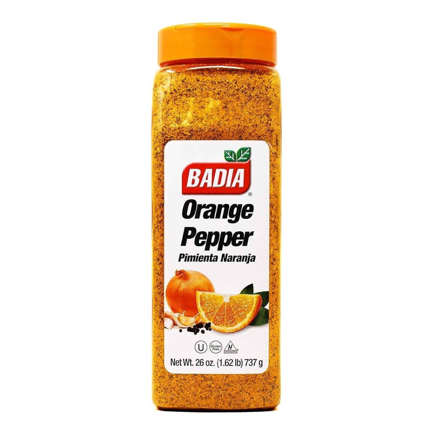 Badia Orange Pepper Seasoning With Garlic And Onion, Zesty Citrus Blend, 26 Oz