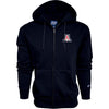 Blue 84 Mens Arizona Wildcats Full Zip Hoodie Icon, Team Color, Medium