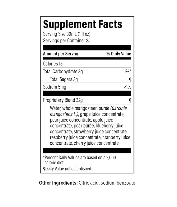 XANGO Mangosteen Juice 750 ml, 4-Pack - Refreshing Antioxidant Drink, Model XA