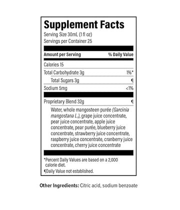 XANGO Mangosteen Juice 750 ml, 4-Pack - Refreshing Antioxidant Drink, Model XA