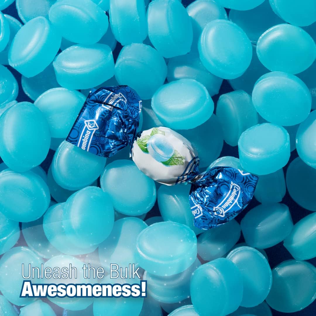 Colombina Delicate Mint Drops, Individually Wrapped Breath Saver Mini Mints, 2.2Lbs (Pack Of 1)